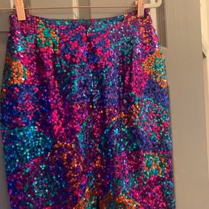 Vintage sequin skirt